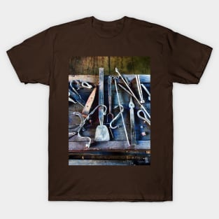 Blacksmith Tools on Table T-Shirt